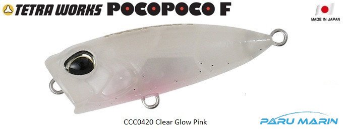 Tetra Works Pocopoco F CCC0420 / Clear Glow Pink
