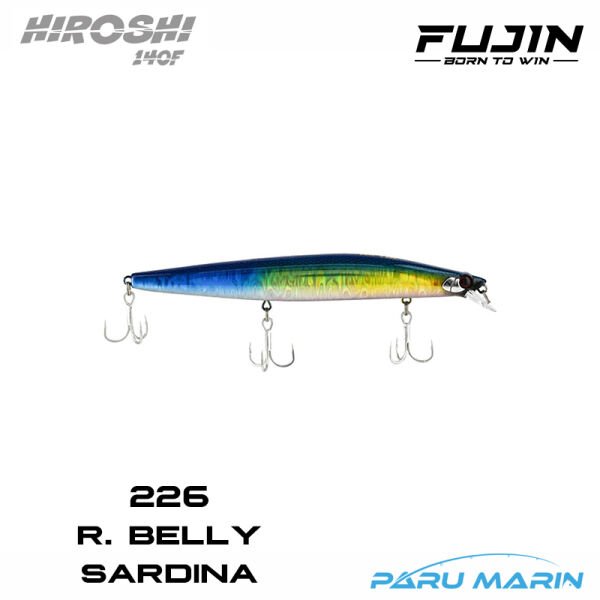 Fujin Hiroshi 140F 140mm 23gr Maket Balık 226 R. Belly Sardina