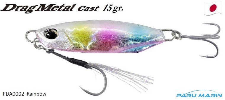 Duo Drag Metal Cast Jig 15Gr. PDA0002 / Rainbow