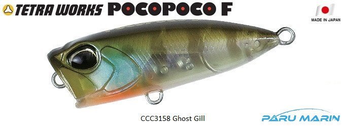Tetra Works Pocopoco F CCC3158 / Ghost Gill