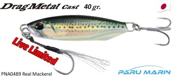 Duo Drag Metal Cast Jig 40Gr. PNA0489 Real Mackerel