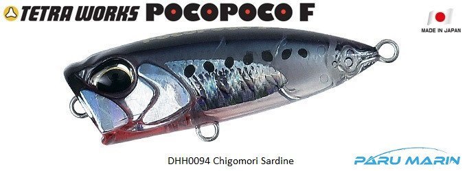 Tetra Works Pocopoco F DHH0094 / Chigomori Sardine