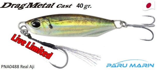Duo Drag Metal Cast Jig 40Gr. PNA0488 Real Aji