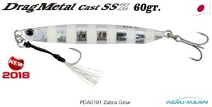 Duo Drag Metal SSZ Jig 60gr. PJA0101 / Zebra Glow