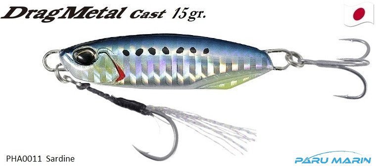 Duo Drag Metal Cast Jig 15Gr. PHA0011 / Sardine