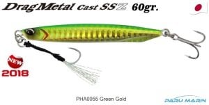 Duo Drag Metal SSZ Jig 60gr. PHA0055 / Green Gold