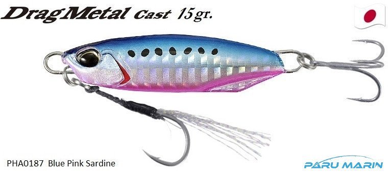 Duo Drag Metal Cast Jig 15Gr. PHA0187 / Blue Pink Sardine