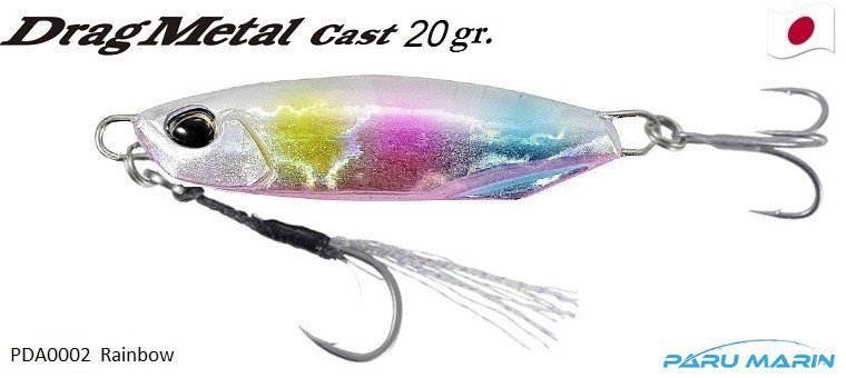 Duo Drag Metal Cast Jig 20Gr. PDA0002 / Rainbow