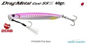 Duo Drag Metal SSZ Jig 40gr. PHA009 / Pink Back