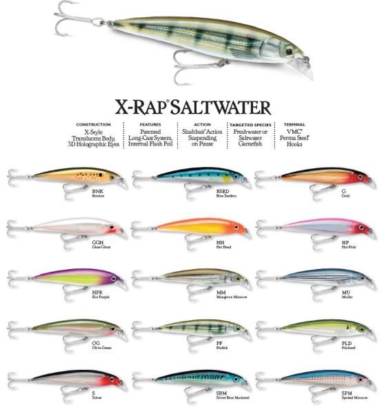 Rapala Saltwater X-Rap 10 cm Sahte Balık