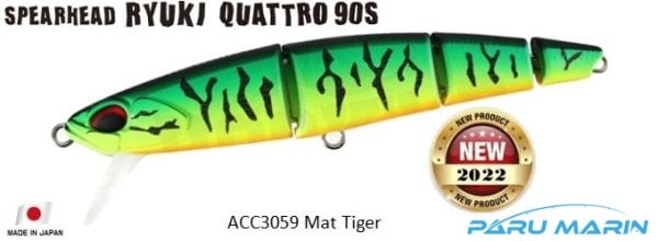 Duo Spearhead Ryuki Quattro 90S ACC3059 Mat Tiger