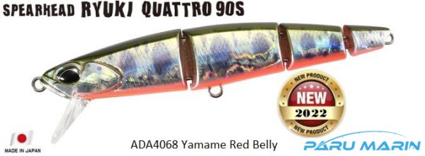 Duo Spearhead Ryuki Quattro 90S ADA4068 Yamame Red Belly