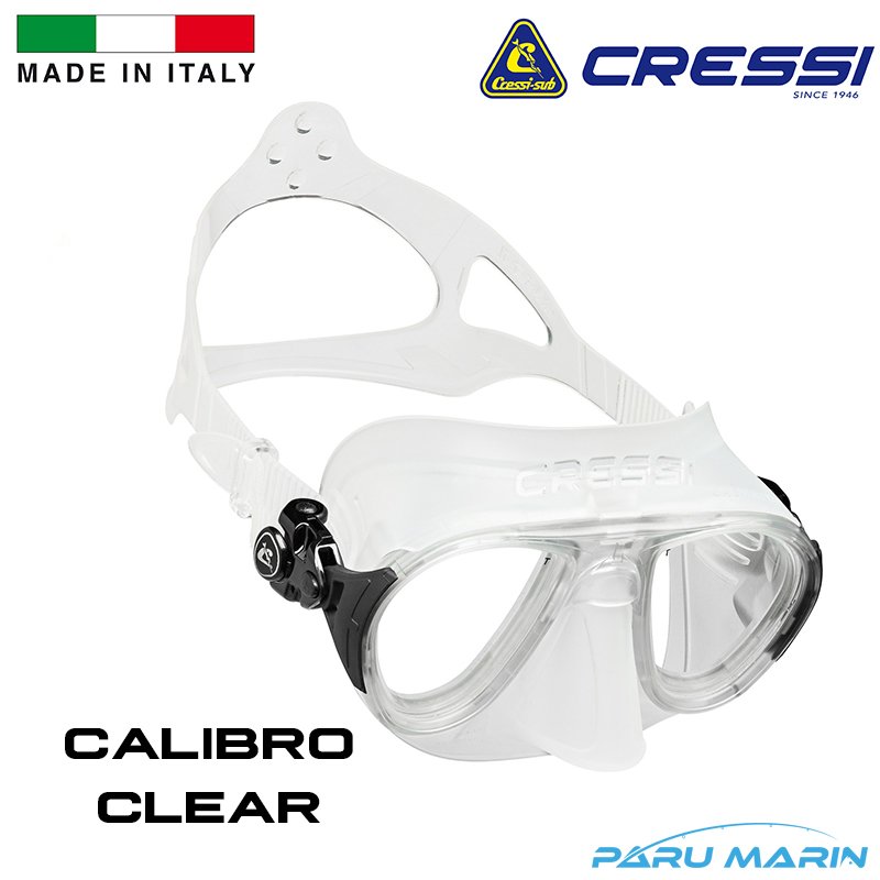 Cressi Calibro Clear Dalış ve Yüzme Maskesi