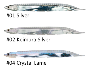 Fish Arrow Saber 11'' SW 28cm Silikon #02 Keimura Silver