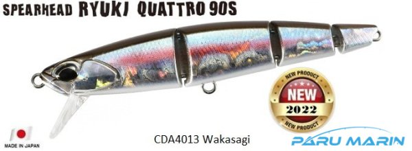 Duo Spearhead Ryuki Quattro 90S CDA4013 Wakasagi