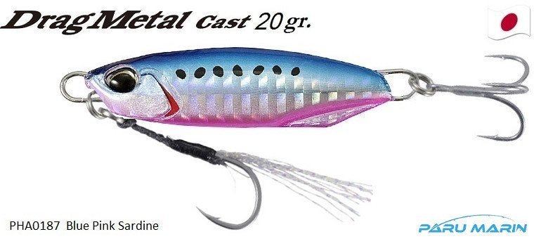 Duo Drag Metal Cast Jig 20Gr. PHA0187 / Blue Pink Sardine
