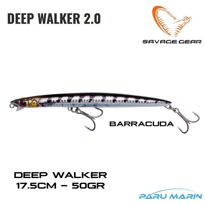 Savage Gear Deep Walker 17.5cm 50gr. Barracuda Suni Yem