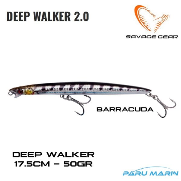 Savage Gear Deep Walker 17.5cm 50gr. Barracuda Suni Yem