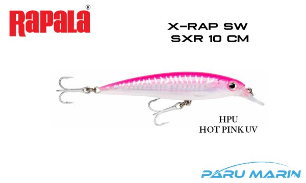 Rapala Saltwater X-Rap 10 cm Sahte Balık HPU - HOT PINK UV