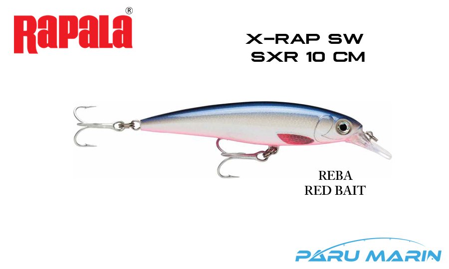 Rapala Saltwater X-Rap 10 cm Sahte Balık REBA - RED BAIT