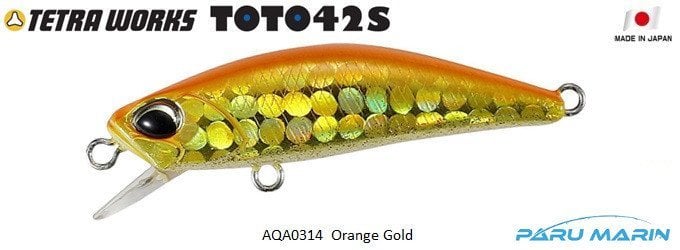 Tetra Works Toto 42S AQA0314 / Orange Gold