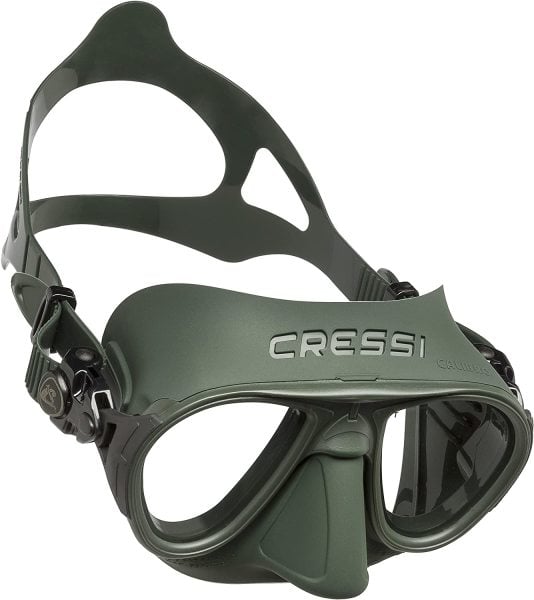 Cressi Calibro+Corsica Maske Şnorkel Seti Yeşil
