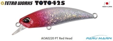 Tetra Works Toto 42S AOA0220 / PT Red Head