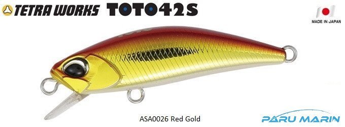 Tetra Works Toto 42S ASA0026 / Red Gold