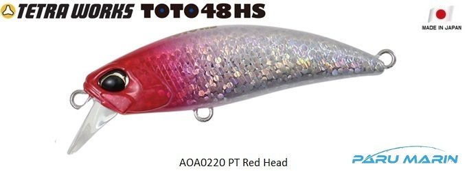 Tetra Works Toto 48HS AOA0220 / PT Red Head
