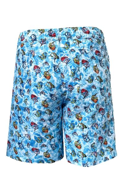 Stafu Pro Latitude Swim Short Mayo Cartoon Blue