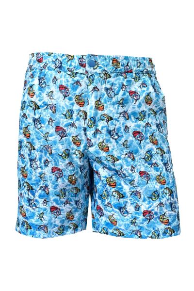 Stafu Pro Latitude Swim Short Mayo Cartoon Blue