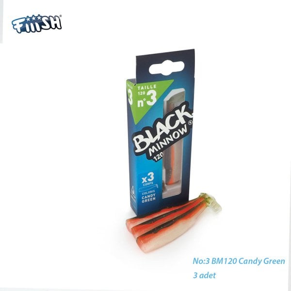 Fiiish BM120/3 BM961 3 Adet Yedek Gövde Candy Green Silikon