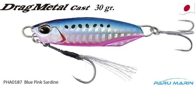Duo Drag Metal Cast Jig 30Gr. PHA0187 / Blue Pink Sardine