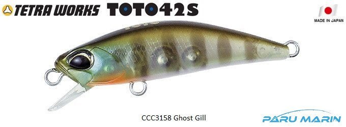 Tetra Works Toto 42S CCC3158 / Ghost Gill