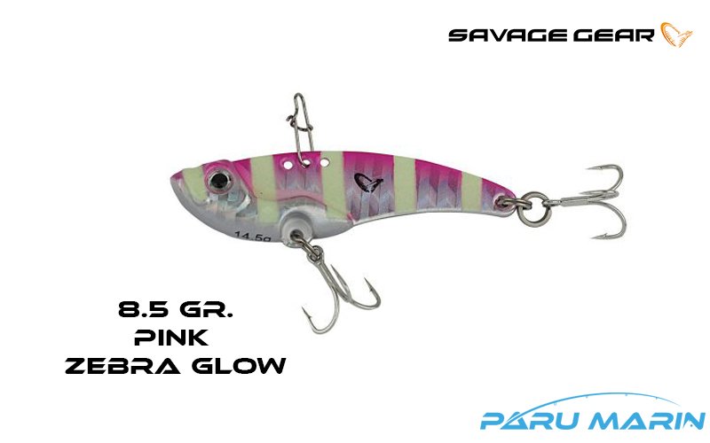 Savage Gear 3D VIB Blade 4.5cm 8.5gr. Pink Zebra Glow