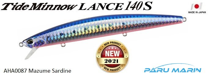 Duo Tide Minnow Lance 140S AHA0087 Mazume Sardine