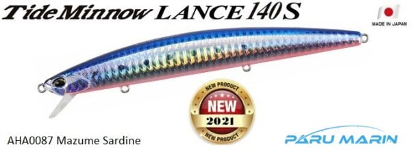 Duo Tide Minnow Lance 140S AHA0087 Mazume Sardine