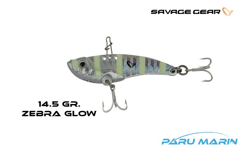 Savage Gear 3D VIB Blade 5.5cm 14.5gr. Zebra Glow