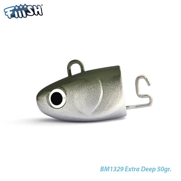 Fiiish BM120/3 BM1329 Extra Deep 50gr. Kaki Jighead