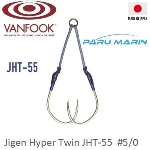 Vanfook Jigen Hyper Twin Çiftli Assist İğne JHT-55 #5/0