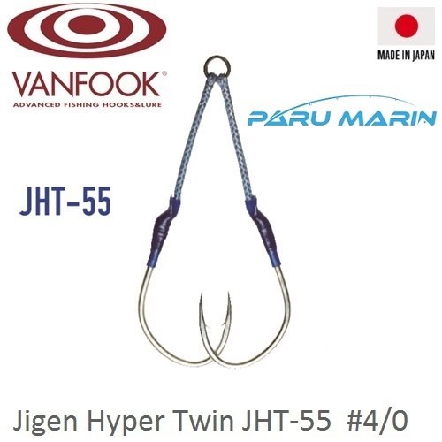 Vanfook Jigen Hyper Twin Çiftli Assist İğne JHT-55 #4/0
