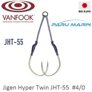 Vanfook Jigen Hyper Twin Çiftli Assist İğne JHT-55 #4/0