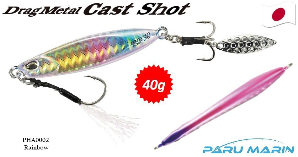Duo Drag Metal Cast SHOT 40gr. PHA0002 Rainbow