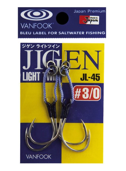 Vanfook Jigen Light Twin Çiftli Assist İğne JL-45 #3/0