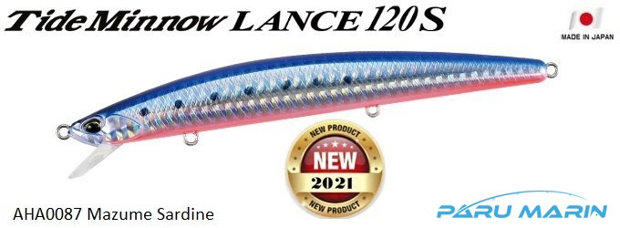Duo Tide Minnow Lance 120S AHA0087 Mazume Sardine