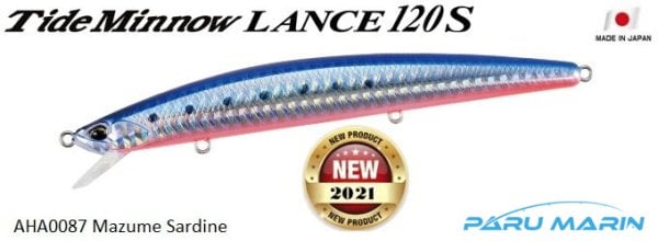 Duo Tide Minnow Lance 120S AHA0087 Mazume Sardine