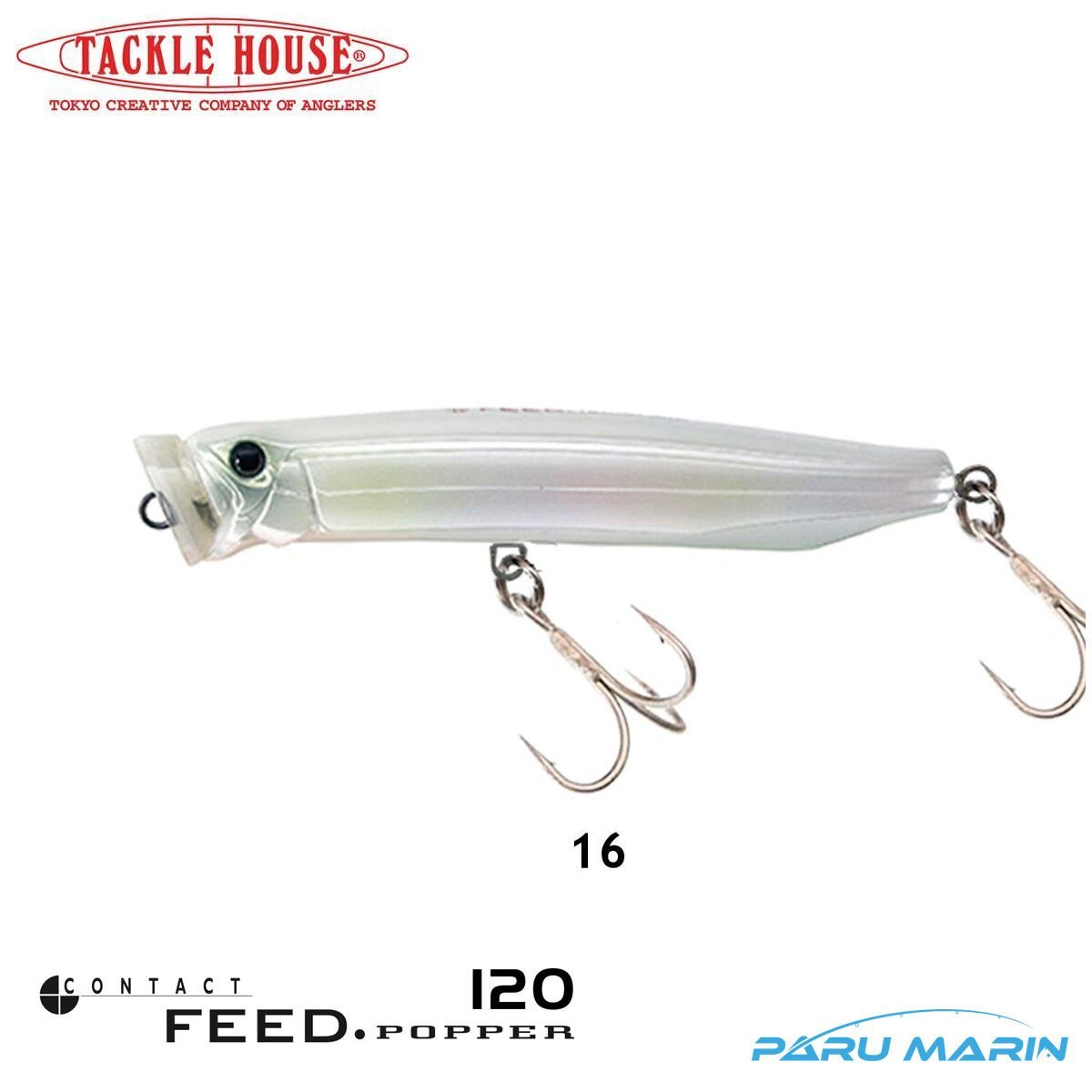 Tackle House Feed Popper 120 No: 16 Maket Balık