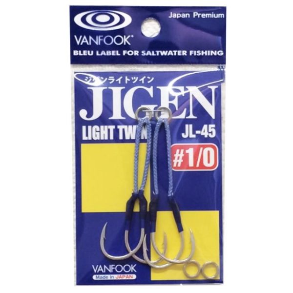 Vanfook Jigen Light Twin Çiftli Assist İğne JL-45 #1/0