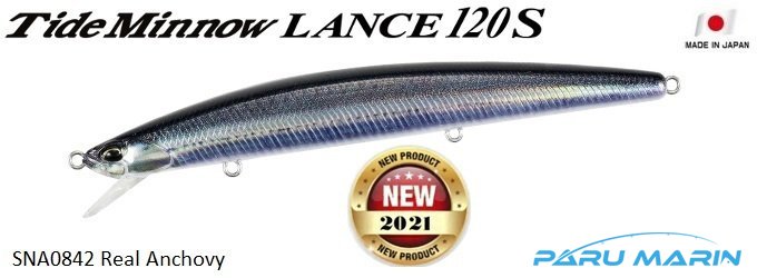 Duo Tide Minnow Lance 120S SNA0842 Real Anchovy