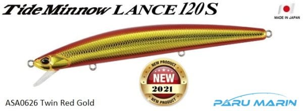 Duo Tide Minnow Lance 120S ASA0626 Twin Red Gold